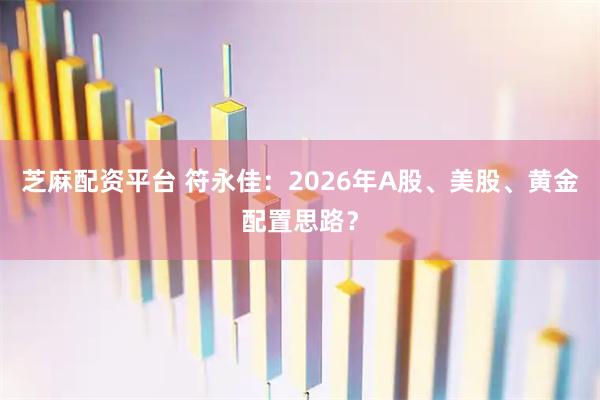 芝麻配资平台 符永佳：2026年A股、美股、黄金配置思路？
